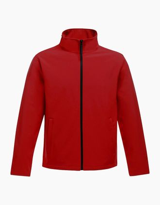 Regatta Mens Regatta Standout Mens Ablaze Printable Softshell Jacket - Red - Size: 38/Regular
