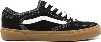 Vans contrast-stitching sneakers - unisex - Rubber/Calf Leather/Fabric/Calf Suede - 10 - Black