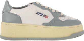 Autry Medalist Platform - Leather Trainers