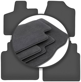 OEM Alfombrillas Premium Para Chrysler Grand Voyager V Monovolumen (2008-2016)