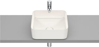 Roca Roca - Lavabo De Sobre Encimera De Fineceramic Square Inspira Color: Beige