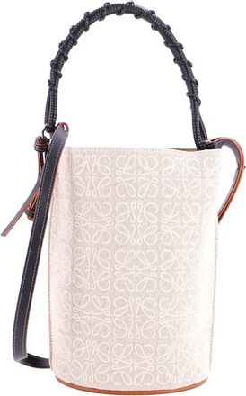 Loewe Gate Bucket Bag Anagram Jacquard Medium (Authentic Pre-Loved)