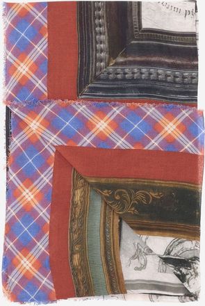 Faliero Sarti Womens Scarf Astral Modal And Cashmere Multicolour Scarfs