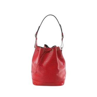 Louis Vuitton Pre-owned Bucket Bags, female, Red, Size: ONE SIZE Pre-owned Noe Bucket Bag