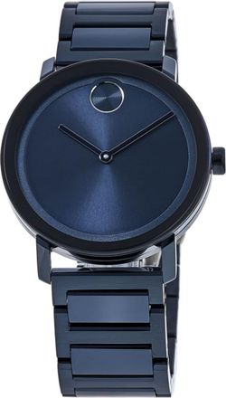 Movado Bold Evolution Blue Dial Blue Steel Unisex Watch 3600797