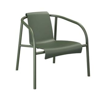 Houe Low armchair Nami - Green - Recycled plastic - Designer Hans Thyge & Co