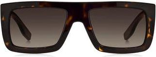 Marc Jacobs 53mm Gradient Rectangular Sunglasses in Havana/Brown Sf at Nordstrom Rack