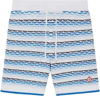 Casablanca Hombre, Pantalones cortos, Azul, Talla: L