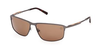 Timberland TB00072 Polarized 09H Mens Sunglasses Silver Size 59
