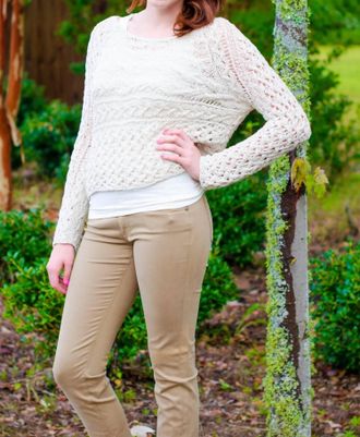 Free People Marigold Pullover In Ivory