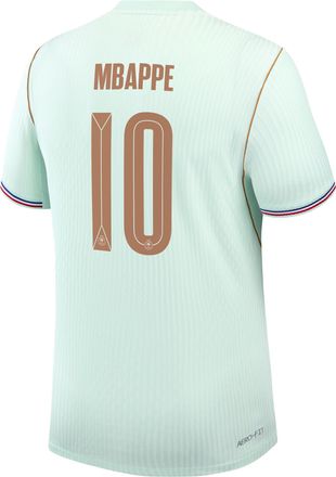 Nike Kylian Mbapp&eacute; France National Team 2026 Match Away Nike Mens Dri-FIT ADV Soccer Jersey in Green | NN203949121-FFF