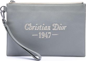 Dior Pre-owned Dior Grained Calfskin 1947 Signature A5 Pouch Ladies 3QCK5M9C20MFBMJ0