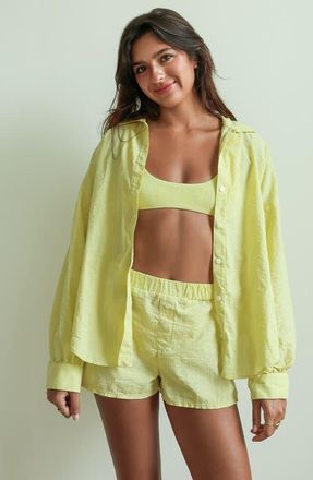 Dippin' Daisy's Swimwear Olivia Top in Baby Yellow at Nordstrom, Size X-Large L