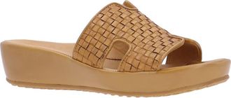 L'Amour Des Pieds Cusaro Platform Wedge Slide Sandal in Lioness at Nordstrom, Size 7.5