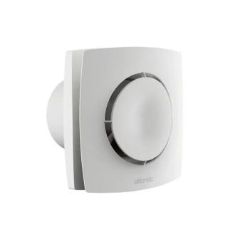 Atlantic Curv Flash 120 Hy Extractor Blanco Para Ba&ntilde;o