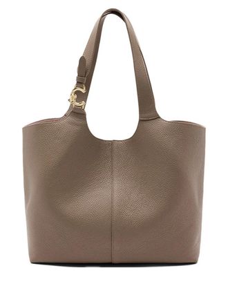 Coccinelle Borsa a spalla con fibbia C-Easy - Marrone