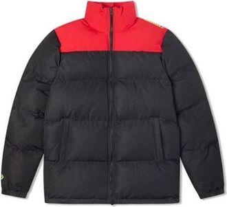Converse Colorblock Down Jacket Asia Sizing Black Red 10020541-A01