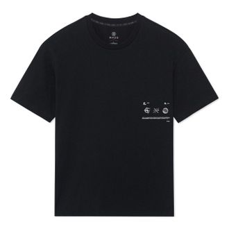 Li-Ning x Glare Way Of Wade Graphic T-shirt Black AHSS649-1