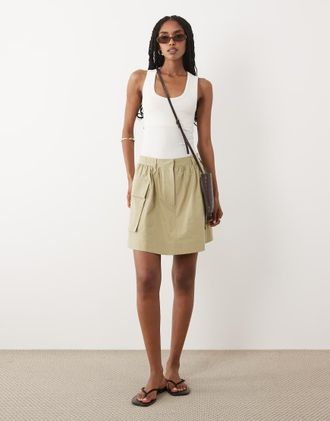 Arket Minigonna multitasche beige-Neutro