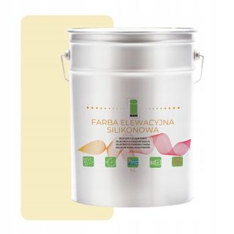 OEM Pintura De Fachada De Silicona Amarillo Claro 5l Permeable Al Vapor