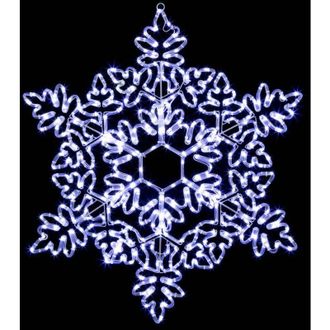 F&eacute;&eacute;ric Lights & Christmas F&eacute;&eacute;ric Lights And Christmas - Tubo De Luz Flocon 360 L&aacute;mparas Borde Festoneado H85cm T - Feeric Lights & Christmas