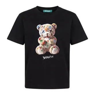 Barrow T-shirt in Jersey - - Tops - Uomo - Nero - XS