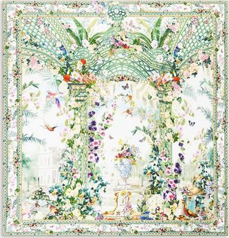Camilla The Art of the Empress Large Crystalled Silk Scarf