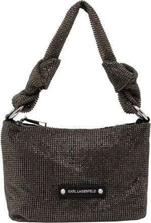Karl Lagerfeld K Soiree Knotted Crossbody - Dames - Schoudertassen - Zwart - ONE Size - Tassen