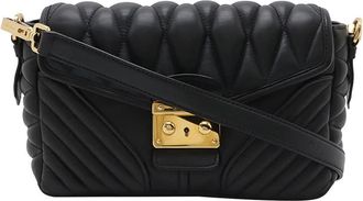 Miu Miu Pre-owned Miu Miu Matelasse Nappa Biker Crossbody Ladies 8ACQGJG1R54FWWTG