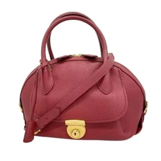 Ferragamo Pre-owned Handbags, female, Red, Size: ONE SIZE Pre-owned Handbag