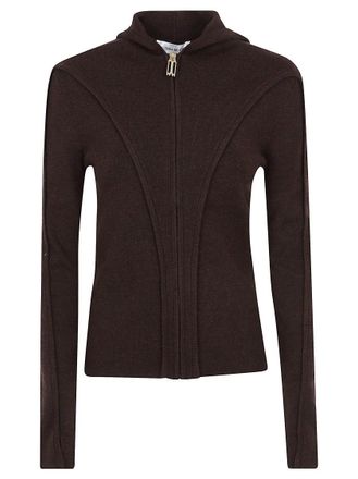 Victoria Beckham Fitted Zip-Up Top