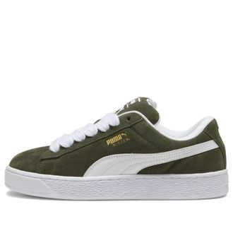 Puma Suede XL Dark Olive White 395205-13