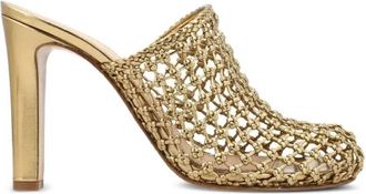 Ferragamo Ellas High-Heeled Mules, Size 7.5 C