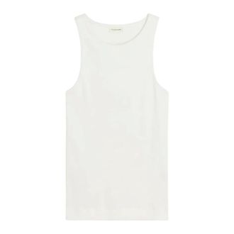 By Malene Birger Sleeveless Tops, female, White, Size: XL Amani Top