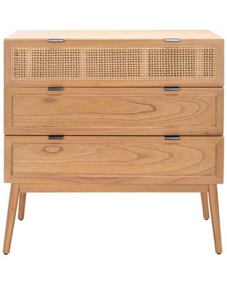 Safavieh Baisley 3-Drawer Rattan Chest