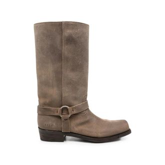 Golden Goose Taupe Suede Boots