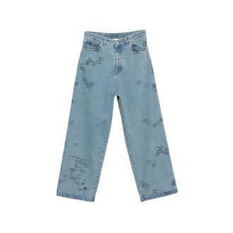 VETEMENTS Stamp-print Jeans
