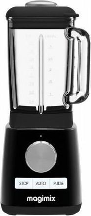Magimix Power Blender 4 Negro 1300w 1.8l Vaso De Vidrio