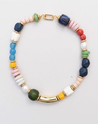 By Lilla Vintage Necklace in Multi at Nordstrom, Size 16
