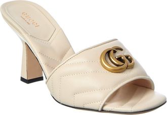 Gucci Interlocking G Leather Sandal