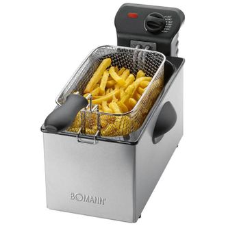 Bomann Freidora Bomann Fr 2264 Cb Acero Inoxidable 3 Litros