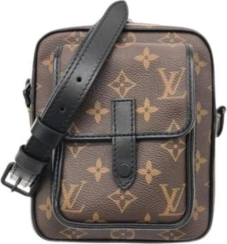 Louis Vuitton Pre-owned Cross Body Bags, male, Brown, Size: ONE SIZE Pre-owned Vintage Shoulder Bag