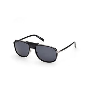 Timberland Tb00091 01D Sunglasses - male - Timberland - Sunglasses - Black - 58 MM - Accessories