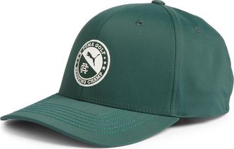 Puma x Reigning Champ 6-Panel Snapback Baseball Cap in Green Terrain at Nordstrom