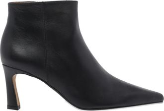&Aacute;ngel Alarc&oacute;n 75mm pointed-toe boots - women - Calf Leather/Calf Leather/Rubber - 39 - Black