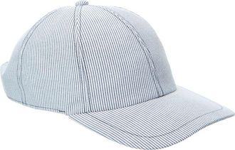 Bruno Magli Stripe Baseball Cap