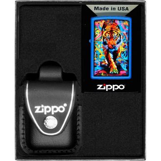 OEM Juego De Regalo De Encendedor Zippo Tiger N.&ordm; 3