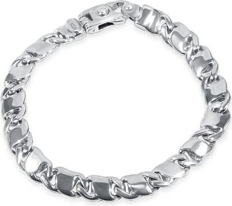 Pompeii3 Mens Link 14k Gold (37gram) or Platinum (59gram) 8mm Bracelet 8.25