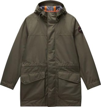 Napapijri A-Pilloz Shell Parka für Herren | braun