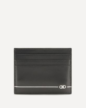 Ferragamo Leather Card Holder Male UNI